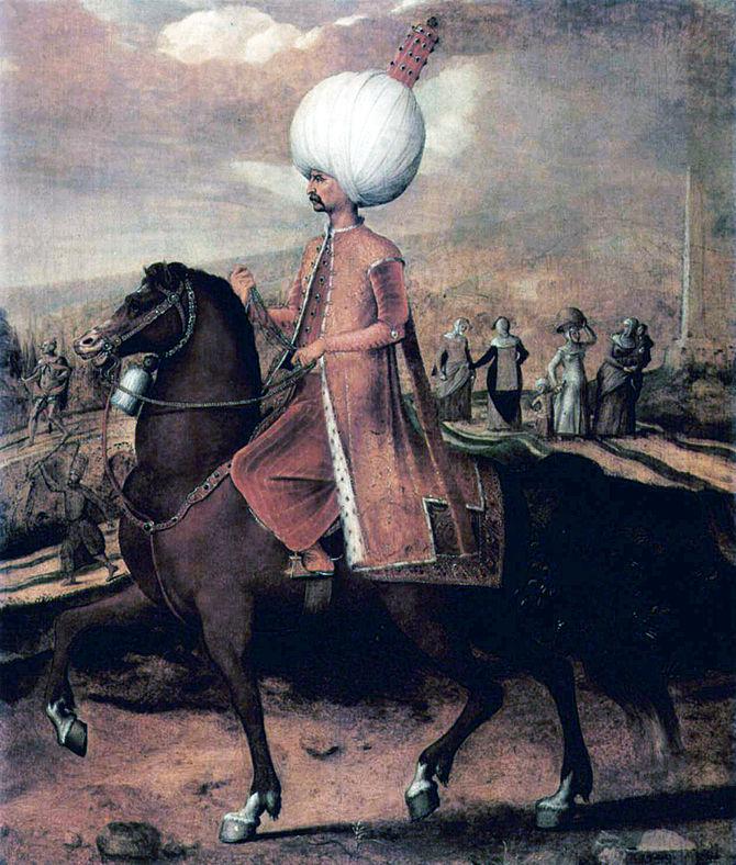 Suleiman the Magnificent by Hans Eworth (Wikipedia)