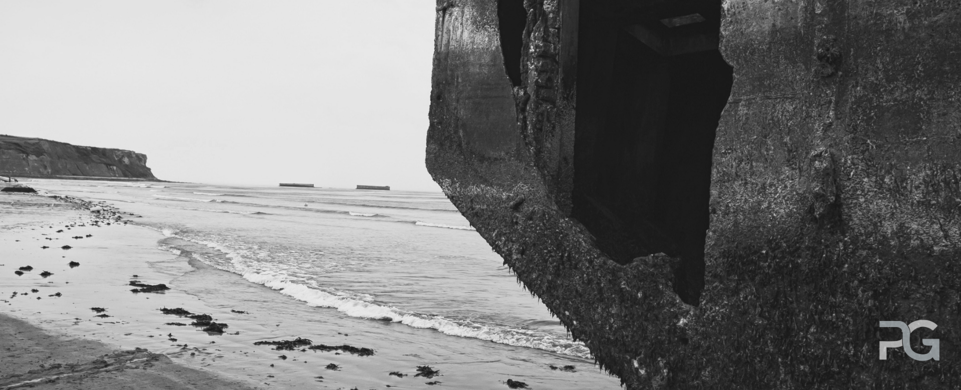 Picture of the Allies Normandy World War II amphibious assault D‑Day